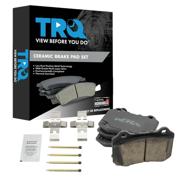 TRQ Rear Ceramic Brake Pads Fits Cadillac Chevrolet Chrysler Dodge Jeep BFA11063
