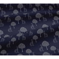 thumbnail image 5 of oneOone Viscose Jersey Fabric Tree & Giraffe Block Print Fabric BTY 60 Inch Wide, 5 of 5