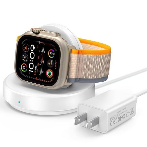 Soporte de carga ZAPOGO para Apple Watch Series 10-2 con cable