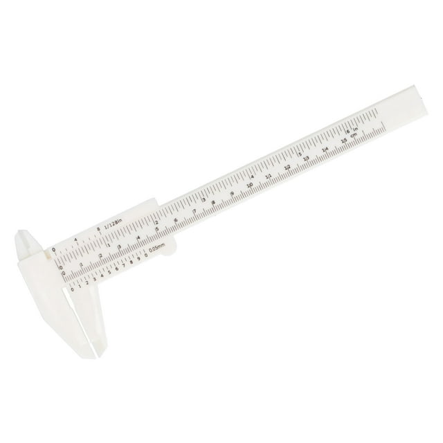 Mini Calibrador A Vernier, Calibradores De Plástico Convenientes Para La Oficina De Estudiantes ZAQW Plastic Vernier Caliper
