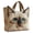 B Beige M, variant on Quilted Tote Bags for Women Vintage Cat Themed Handbags Large Capacity Shoulder Bag for Shopping Travel