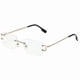 thumbnail image 1 of Classic Rectangle Sunglasses with Tinted Lenses and Gold Metal Frame for Women and Men, 1 of 5