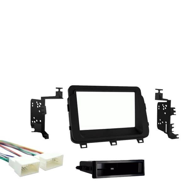 Fits Kia Optima 2014-2015 Metra Single DIN Dash Kit with Harmony Radio Harness