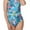 Green, variant on Amoena Womens Alvor High Neck One-Piece Swimsuit Green 12 D