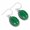 Kiwi Quartz, variant on Peridot Quartz Women Jewelry 925 Sterling Silver Earring