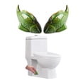 thumbnail image 2 of Decorative Toilet Cover Bathroom Accessory Cute Fish Design Resin Craft Easy Installation Home, 2 of 6