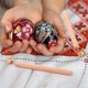 thumbnail image 4 of 4pcs 0.3mm Hot Crayons Wooden Handle Painting Pens Easter Egg Decoration Kit Candle Painting Supplie, 4 of 5