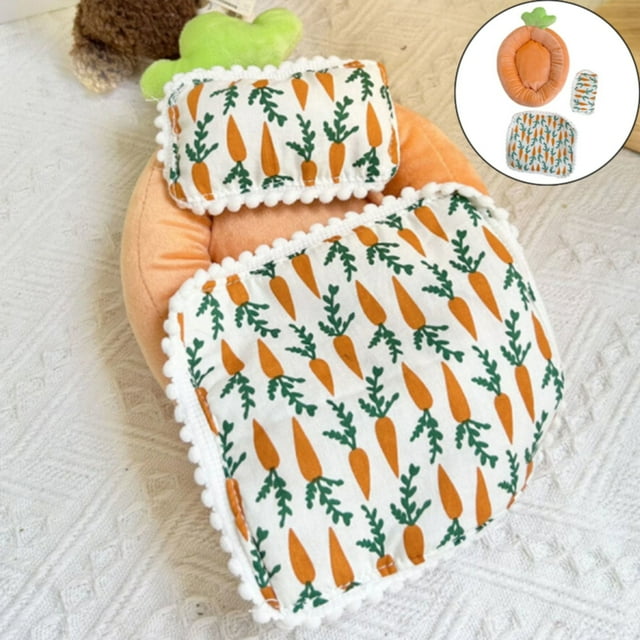 HUASHENG Bed For Sofa Soft Furry Cushion Doll For Accessories Seat For Desktop Display Decoration For Fans Collectors