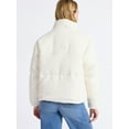 thumbnail image 4 of Free Assembly Women's and Women's Plus Cinched Puffer Jacket, Sizes XS-4X, 4 of 5