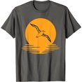 thumbnail image 1 of Flying Bird in Sunset Albatross Bird Flying Albatross T-Shirt, 1 of 2