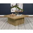 thumbnail image 2 of Cartesian Zeta Square Coffee Table In Natural Mango, 2 of 7