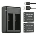 thumbnail image 1 of Sports Camera Battery & Charger Kit Including Dual-slot Battery Charger, 1 of 7
