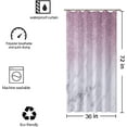 thumbnail image 4 of Stall Shower Curtain 36Wx72HInch Blush Shower Curtain.Marble Bathroom Shower Curtain Sets with Hooks,Abstract Shiny (No Glitter No Sequin) Waterproof Fabric Bath Curtain, 4 of 6