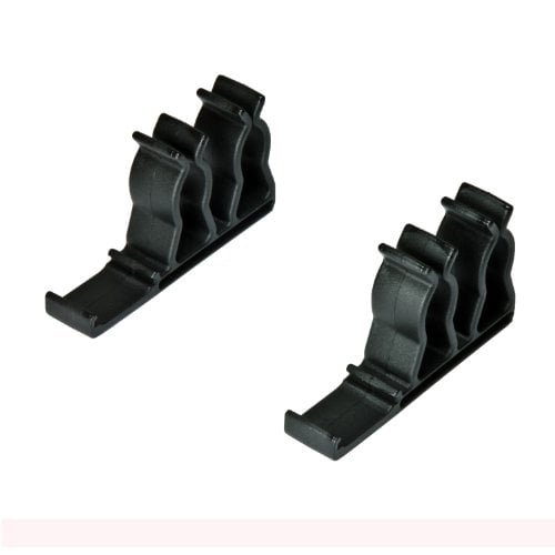 Ernst Manufacturing 1/2-Inch Side Mount Ratchet and Extension Holder, Black