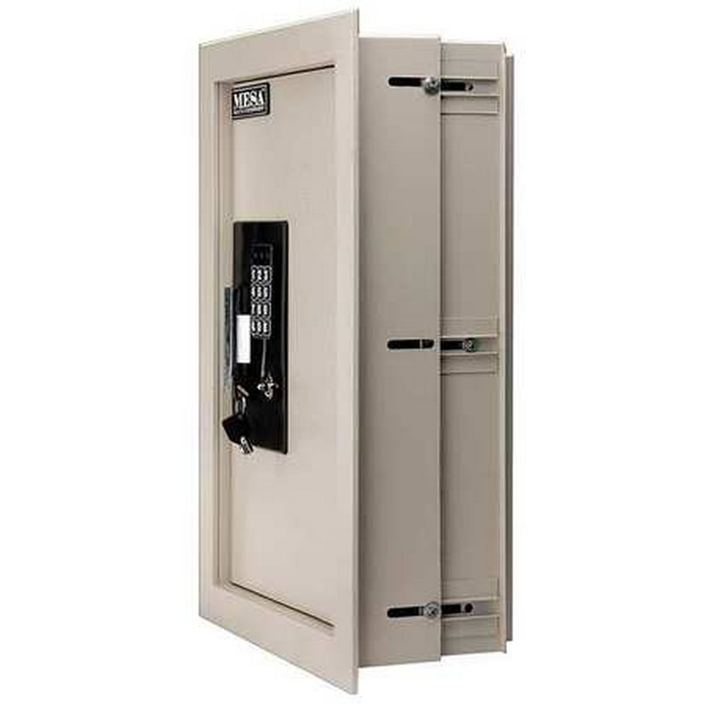 Mesa Safe 0.8 cu. ft. Adjustable Wall Safe with Electoronic Lock