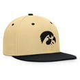 thumbnail image 3 of Men's Fanatics Khaki/Black Iowa Hawkeyes Balance Fitted Hat, 3 of 4
