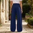 thumbnail image 7 of Tumotour Plus Size Sweatpants for Women'S Elastic High Waist Wide-Leg Pants Drawstring Loose Athletic Workout Running Joggers with Pocket, 7 of 7