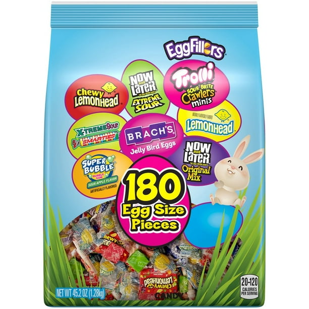 EggFillers Lemonhead, Now and Later, Trolli, SweeTARTS, Brach's & Super ...