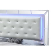 Hollywood Hills White Full Panel Bed