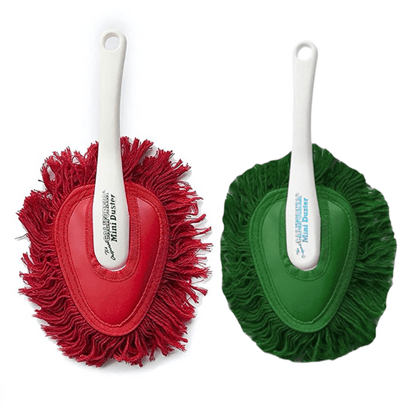California Car Mini Duster Red and Green Mini Duster 2 Pack