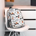 thumbnail image 3 of Lukts Halloween Dachshund Pattern 15 Inch Student Backpack, Waterproof Laptop Backpack with Adjustable Shoulder Straps, Lightweight Travel, Campus Backpack, Unisex, 3 of 6