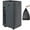 Dark Grey/XL, variant on DOKEHOM 25-Inches Slim Laundry Basket on Wheels, Collapsible Rolling Laundry Hamper, Foldable Narrow Corner Clothes Storage Bins (Dark Grey)