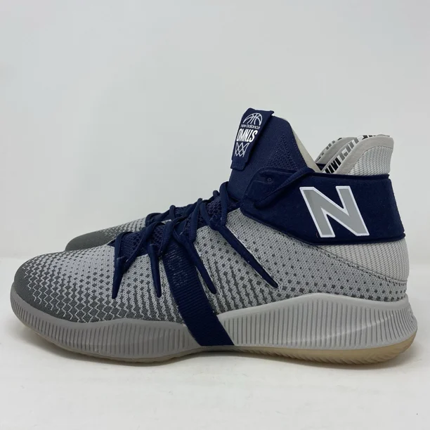 New Balance OMN1S BBOMNXNG Mens Gray Canvas Athletic Basketball Shoes Size 13