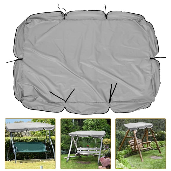 ETEREAUTY Patio Chair Cover Oxford Cloth Swing Canopy Replacement Cover UV Resistant 1Pack