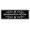 Black, variant on Signs ByLITA Standard Examination Room Sign (Blue) - Small