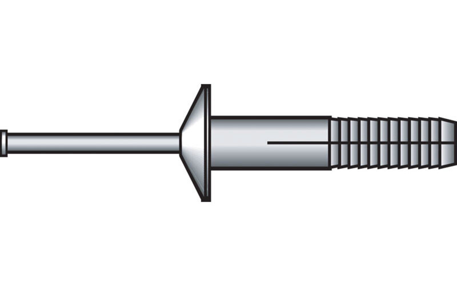 Hillman 1/4 In. x 1 In. Nylon Truss Hammer Drive Anchor (100-Count) 370549