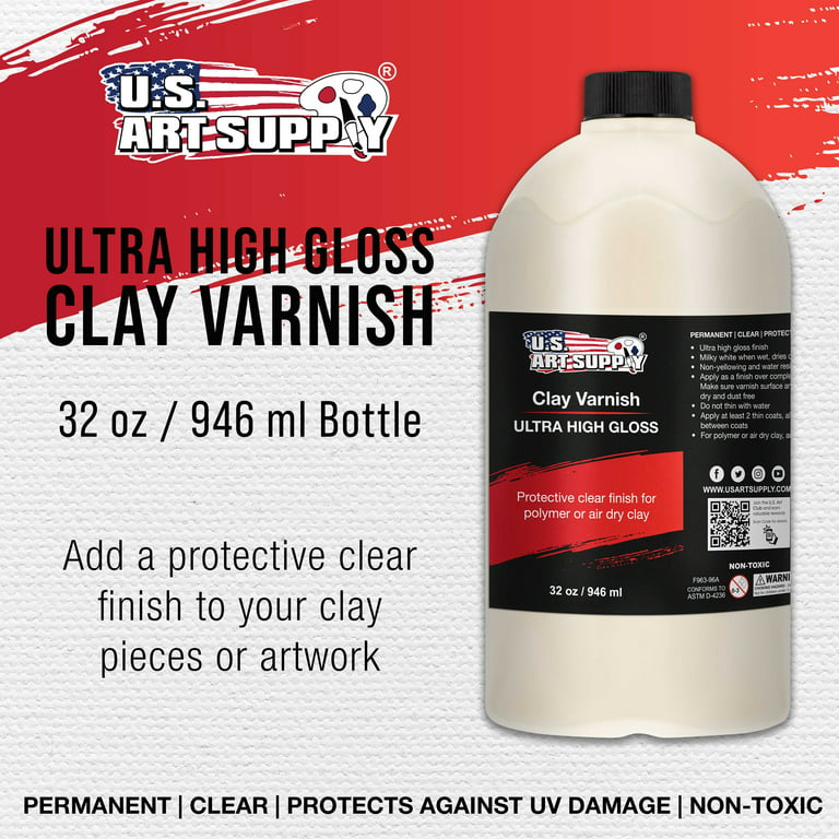 U.S. Art Supply Professional High Gloss Pouring Paint Art Topcoat