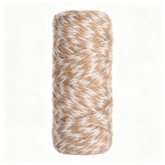 XIBUFE 2026 New Jute Twine Rope Thick for Home Decoration Cat Scratching Pole Tree Gardening 7Mm Jute Cotton for Crafting,Wrapping,Outdoor Projects,Pet Accessories,Diy Home Decor.