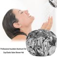 thumbnail image 4 of Ygjytge Sombrero De Ducha De Salón Elástico Con Tapa De Papel De Aluminio Con Aislamiento Profesional (Plata) Ygjytge Para estrenar, 4 of 9