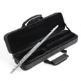 thumbnail image 1 of SHOWERORO 1pc Padded Flute Carry Bag Ergonomic Flute Case With Shoulder Strap For Easy Portability Present For Musicians, 1 of 8
