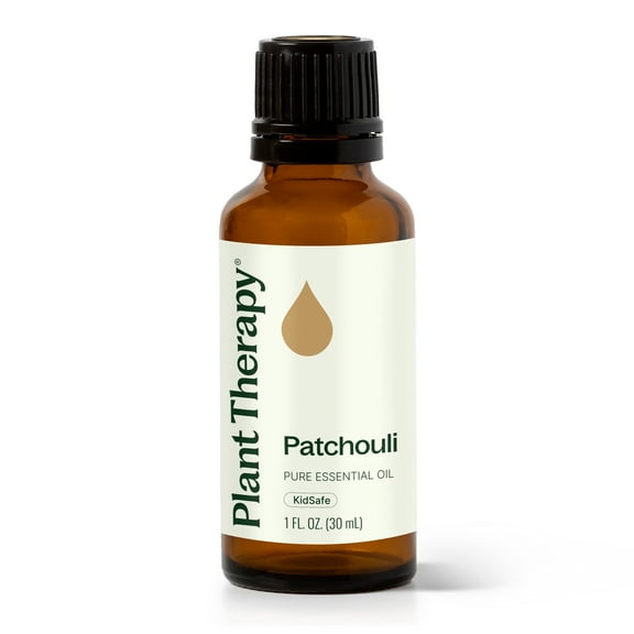 Plant Therapy Patchouli Essential Oil 100% Pure, Undiluted, Natural Aromatherapy, Therapeutic Grade 30 mL (1 oz)