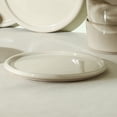 thumbnail image 3 of Stone Lain Eden 4-Piece Salad Plate Set Stoneware, Beige, 3 of 6