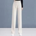 thumbnail image 5 of Pantalon Large à Taille Élastique Printemps Automne 2023 pour Femmes, 5 of 5