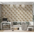 thumbnail image 6 of Tiptophomedecor Background & Patterns Wallpaper Wall Mural - Ivory Chesterfield Pattern, 6 of 8