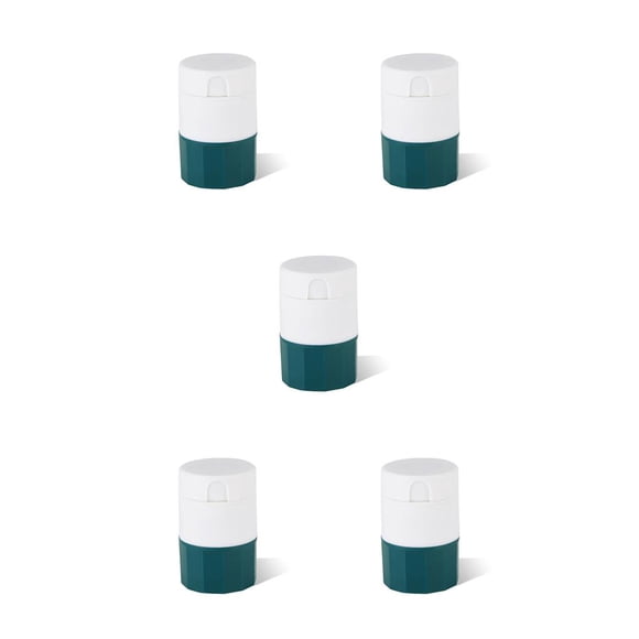 Divisor de pastillas Toystoory portátil ajustable antideslizante Blanco