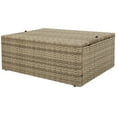 thumbnail image 6 of Canddidliike Outdoor Wicker Chaise Lounge Set 5 Piece Sectional Sofa with Thick Cushions and Side Table, Beige, 6 of 10