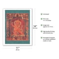 thumbnail image 2 of Hayagriva - The Horse-Necked One - Tantra Deity with Consort - Vintage Tibetan Thangka Buddhist Painting - Fine Art Matte Paper Print (Unframed) 11x14in, 2 of 4