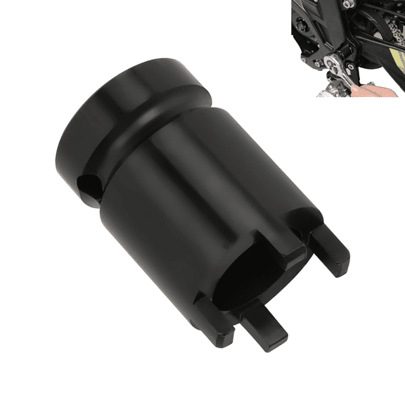 Lock Nut Removal Tool Replacement for Surron Light Bee X S Electric Dirt Bike, 4-Pin Swing Arm Jackshaft Center Axle Socket Compatible with Segway X260 X160 E-bike Sur Ron Lbx Dirtbike