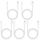 thumbnail image 1 of Cable USB a USB-C Smays 1.8 m Paquete de 5 Carga Rápida, 1 of 7