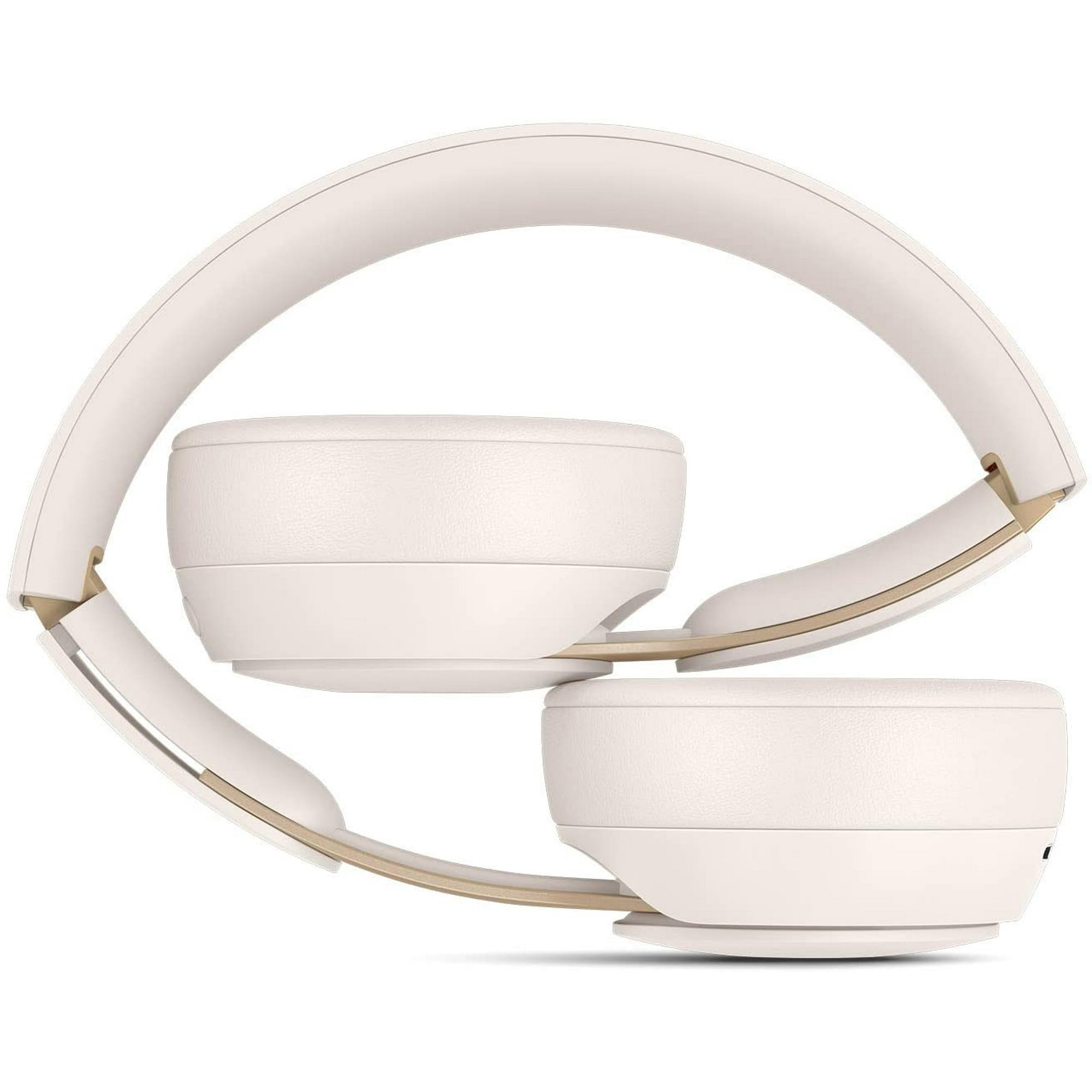 Restored Beats Solo Pro Wireless Noise Cancelling On Ear Headphones H1 Chip Class 1 Bluetooth Transparency 22 Hours of Listening Time Built In Microphone Ivory Walmart