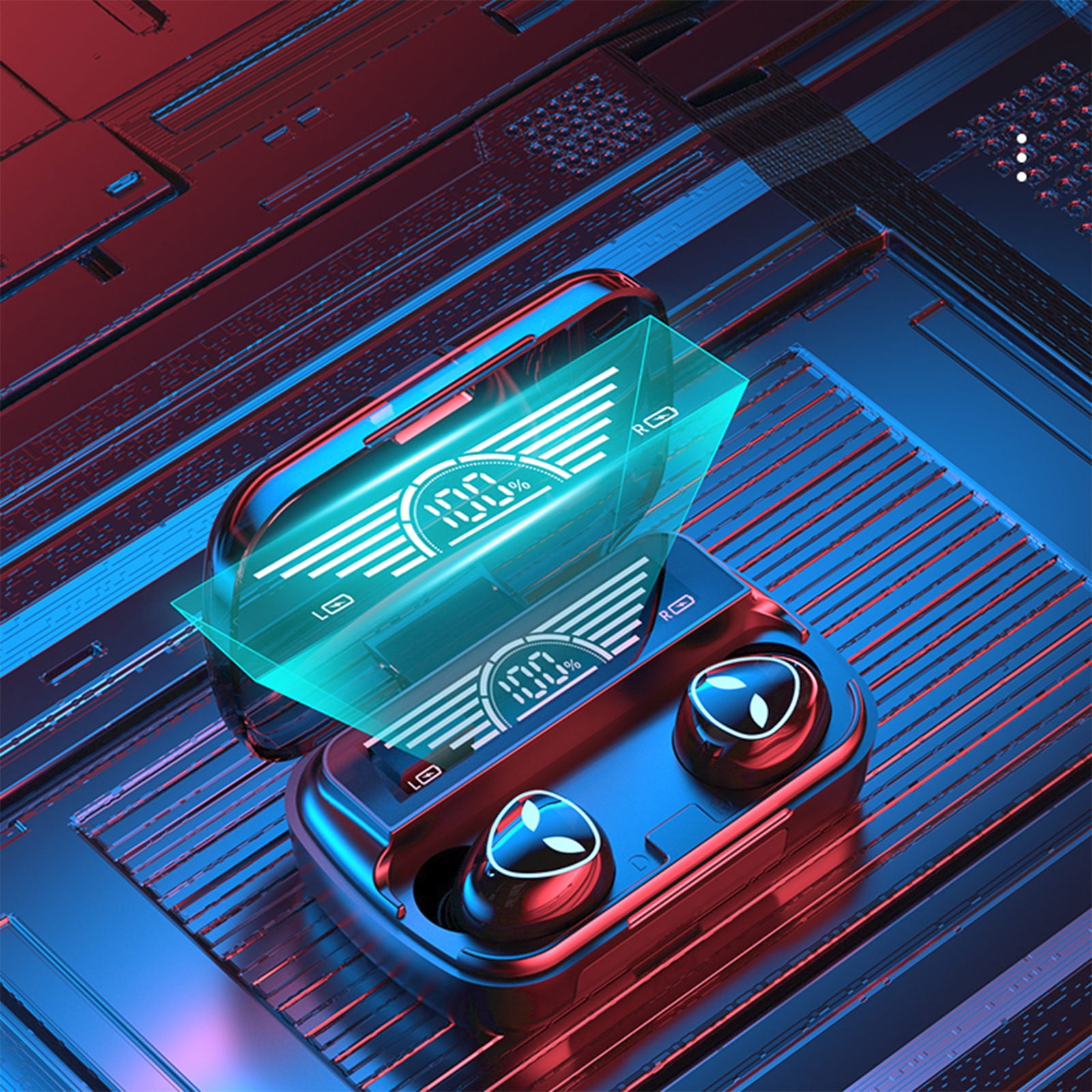 Wireless Earbuds,Bluetooth Headset Wireless Bluetooth Earpiece V5.2