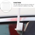 thumbnail image 3 of 15pcs Car Window Flagpoles Flag Holder Vehicle Window Flag Racks Without Flag, 3 of 9
