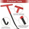 thumbnail image 3 of Hook Break Spring Puller Tool Puller Exhaust Pipe Spring Hook Puller Tool Vehicle Springs Removal And Installation T Handle Spring Hook, 3 of 5