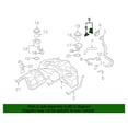 thumbnail image 2 of New Genuine Nissan Fuel Gas Cap Filler Assembly OE 172513GM0B, 2 of 10