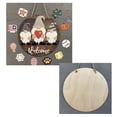 thumbnail image 4 of CSCHome 11.81inch Welcome Sign Gnomes Wooden Farmhouse Style Hanging Decor for the Front Garden, 4 of 8