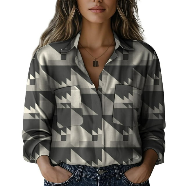 Blusa Domirica de verano, hawaiana, playa, floral, para mujer, gris, 4XL